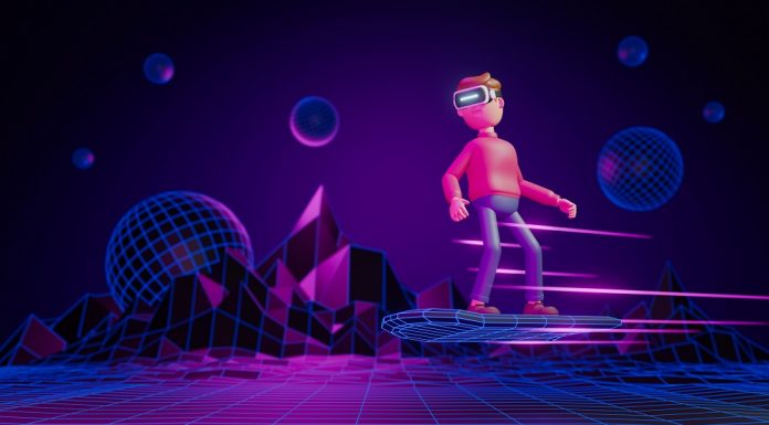 Metaverse skater